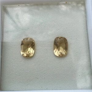 1.60ctw genuine mandimore dorado quartz loose gemstones in gem container